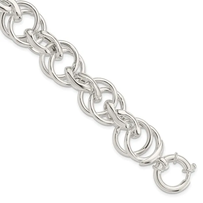 WB Choice Jewelry Bracelets Sterling Silver Polished Fancy Link 85 inch BraceletWBCQG447985 WB Choice Jewelry Bracelets Sterling Silver Polished Fancy Link 85 inch BraceletWBCQG447985