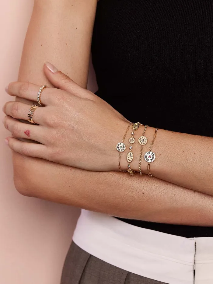 Southwestern Diamond Chain Bracelet Marlo Laz Bracelets