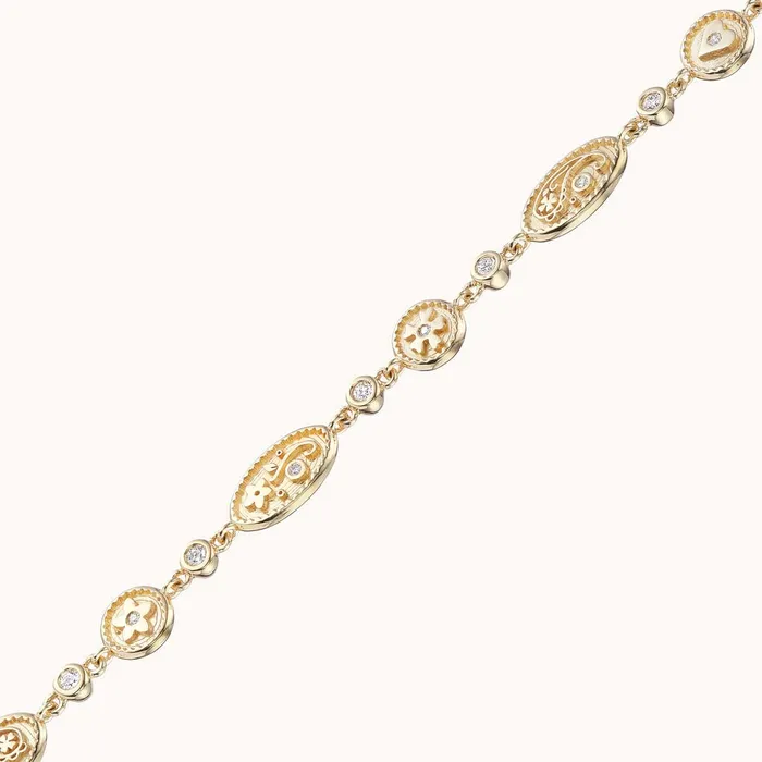 Southwestern Diamond Chain Bracelet Marlo Laz Bracelets