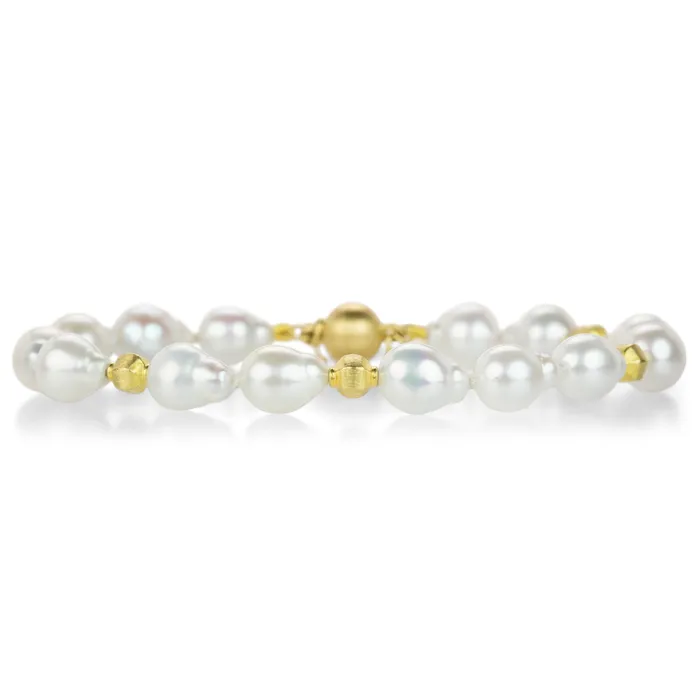 Barbara Heinrich Bracelets Baroque Freshwater Pearl Bracelet
