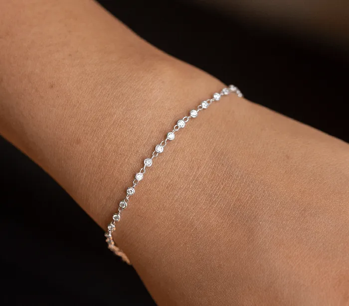 Jalvi Co Bracelets Tennis Bracelet Diamond Tennis Bracelet 14k Gold Bezel Set Diamond Tennis Bracelet Multistone Diamond layering bracelet Handmade Jalvi Co Bracelets Tennis Bracelet Diamond Tennis Bracelet 14k Gold Bezel Set Diamond Tennis Bracelet Multistone Diamond layering bracelet Handmade