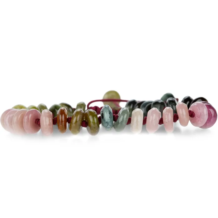 Joseph Brooks Bracelets Smooth 8mm Multicolored Tourmaline Bracelet