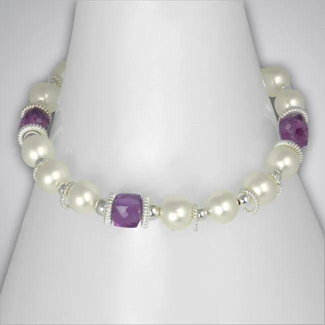 AmethystPearl Bracelet294461 Elisa Ilana Bracelets