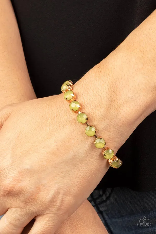 Bracelets Dreamy Debutante Green Bracelet Jewelry by Bretta Paparazzi Accessories Bracelets Dreamy Debutante Green Bracelet Jewelry by Bretta Paparazzi Accessories