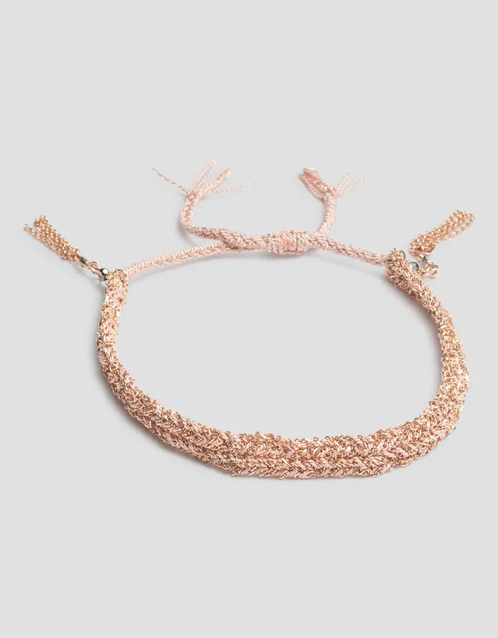 Bracelets marie laure chamorel no 183 braided bracelet Marie Laure Chamorel