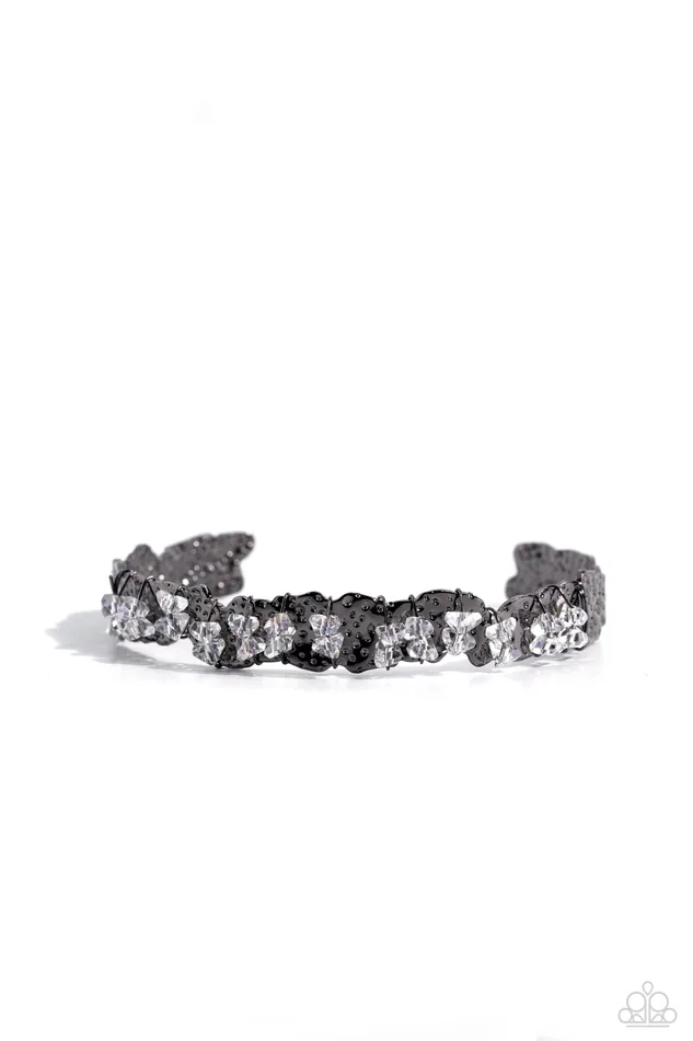 Bracelets Paparazzi Accessories Enticingly Icy Black Bracelet Jewelry by Bretta