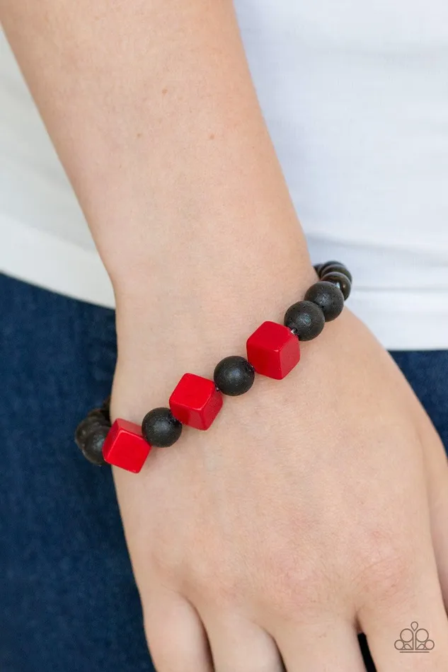 Bracelets Paparazzi Accessories Purpose Red Bracelet Jewelry by Bretta