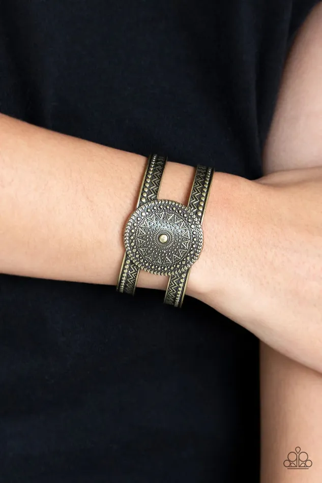 Bracelets Paparazzi Accessories Texture Trade Brass Bracelet Jewelry by Bretta
