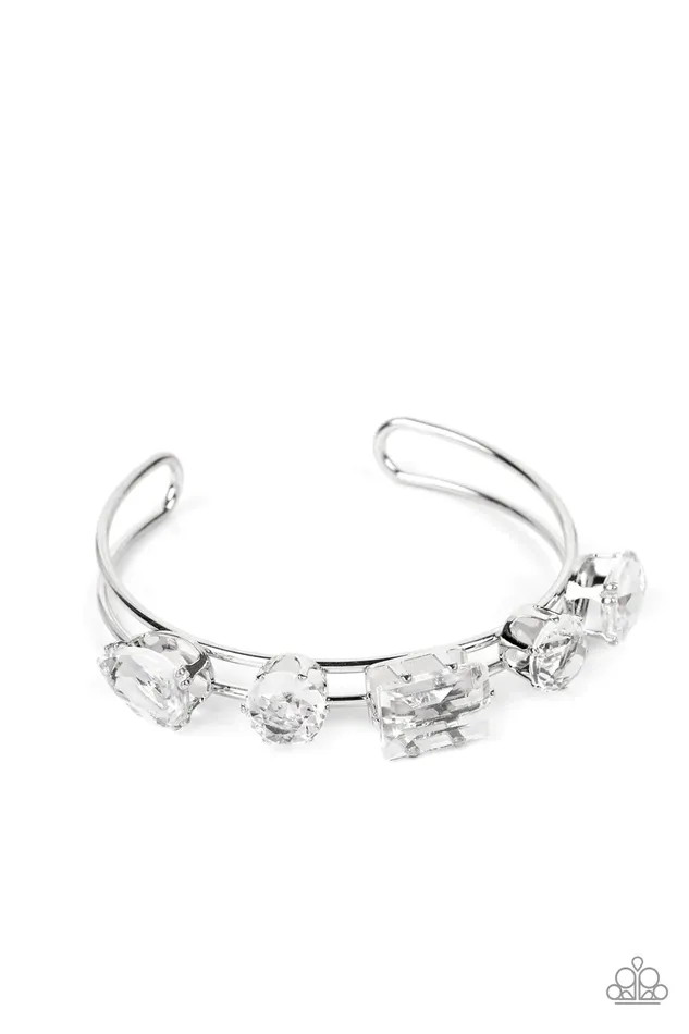 Bracelets Paparazzi Accessories Uniquely Untapped White Bracelet Jewelry by Bretta Bracelets Paparazzi Accessories Uniquely Untapped White Bracelet Jewelry by Bretta