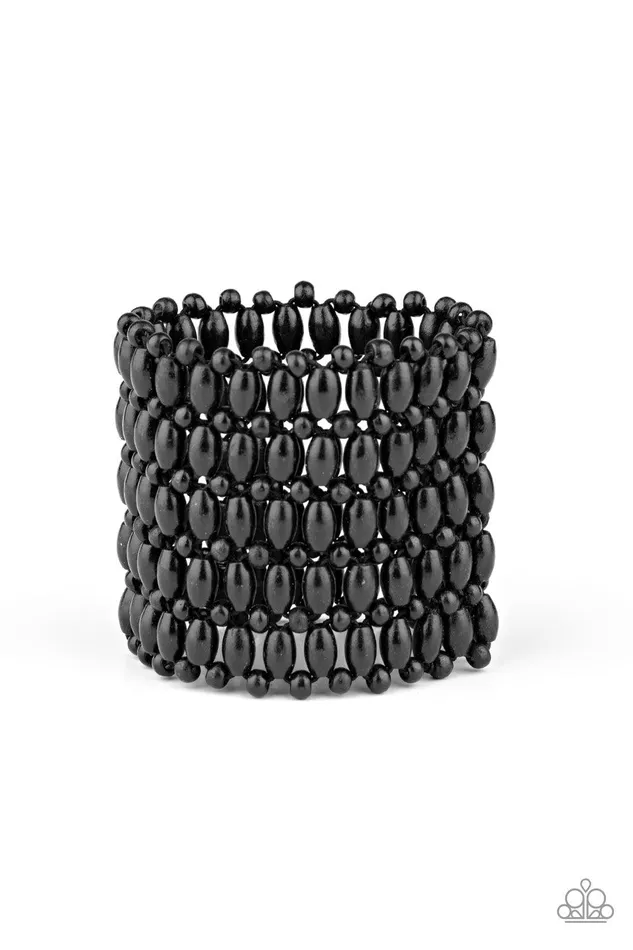 Bracelets Paparazzi Accessories Way Down In Kokomo Black Bracelet Jewelry by Bretta