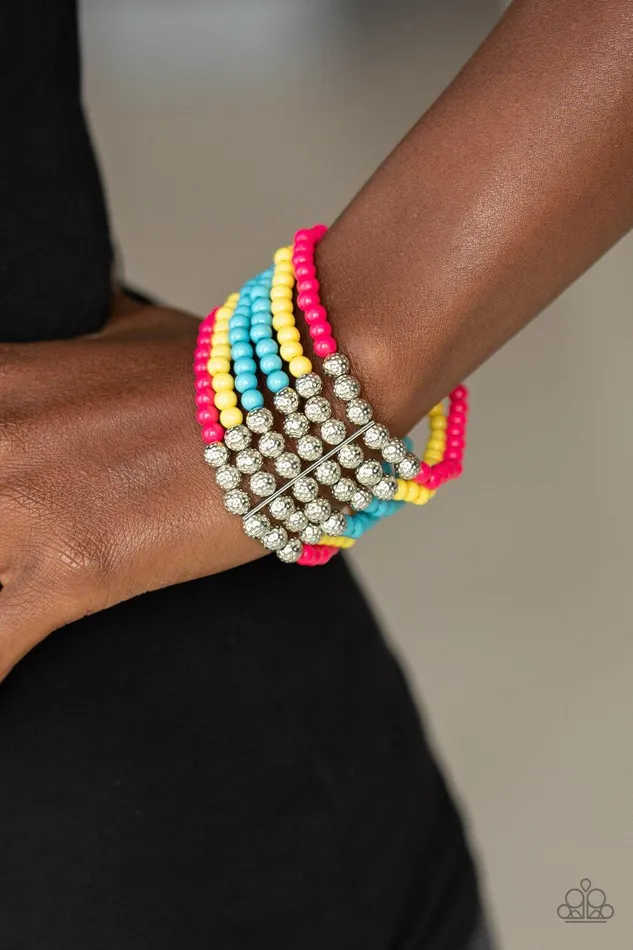 LAYER It On Thick Multi Bracelet Jewelry by Bretta Paparazzi Accessories Bracelets LAYER It On Thick Multi Bracelet Jewelry by Bretta Paparazzi Accessories Bracelets