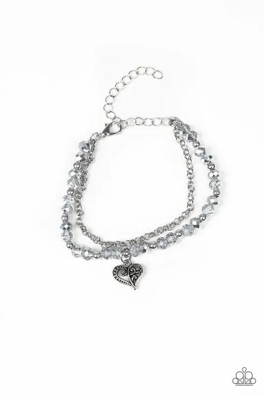 Paparazzi Accessories Bracelets Rare Romance Silver Bracelet Jewelry by Bretta Paparazzi Accessories Bracelets Rare Romance Silver Bracelet Jewelry by Bretta