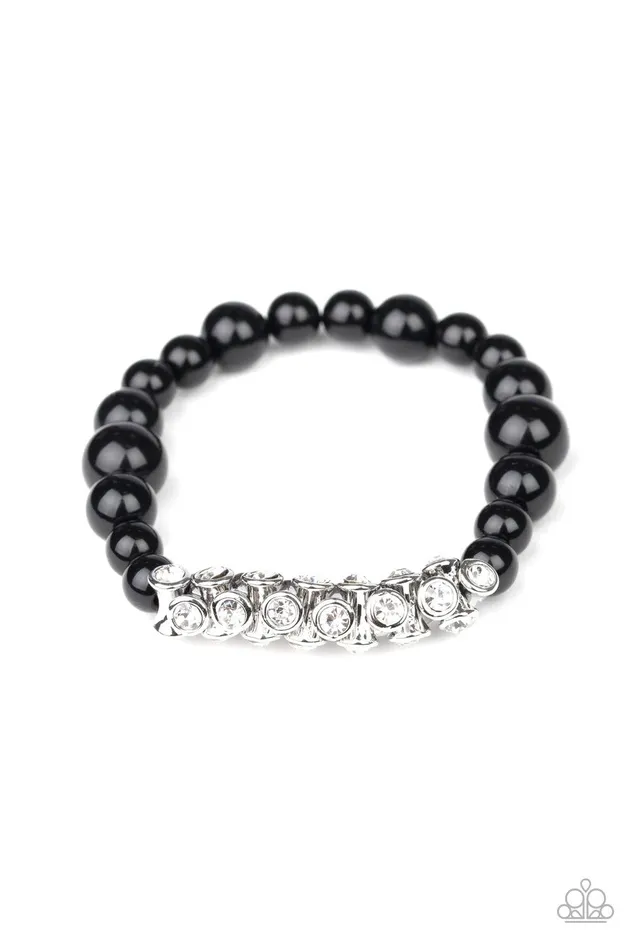 Paparazzi Accessories TrafficStopping Sparkle Black Bracelet Jewelry by Bretta Bracelets