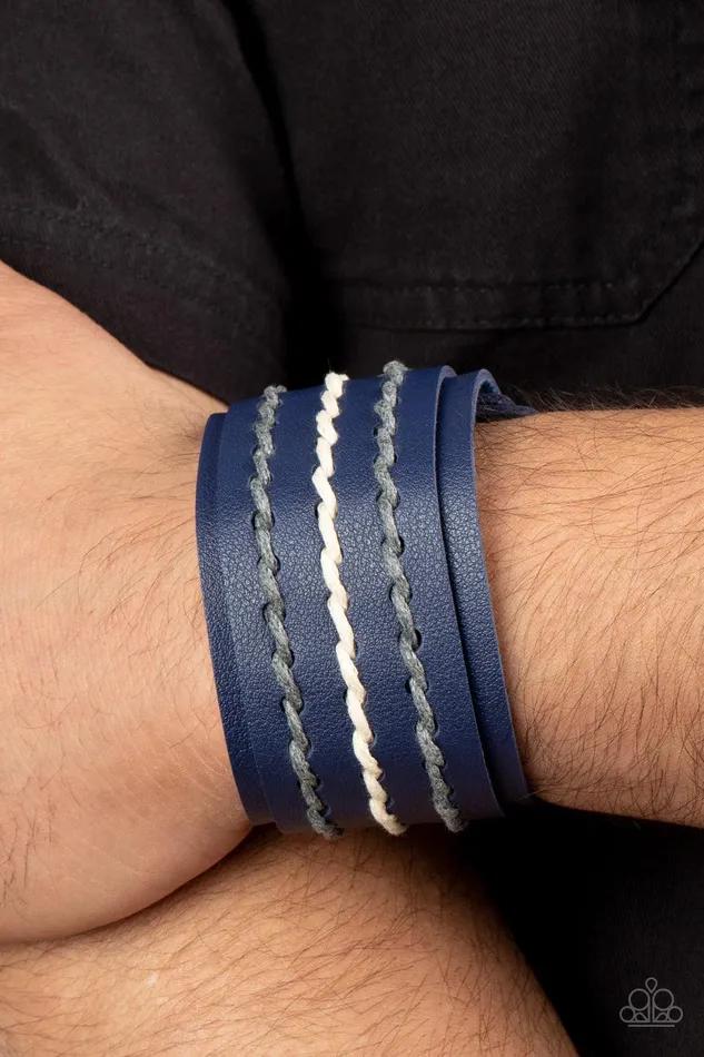 Real Ranchero Blue Urban Bracelet Jewelry by Bretta Paparazzi Accessories Bracelets Real Ranchero Blue Urban Bracelet Jewelry by Bretta Paparazzi Accessories Bracelets