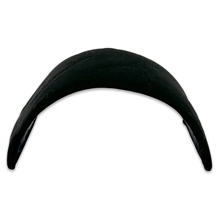 8 x 4 78 Half Moon Black Velvet BraceletWatch Display Ramp Hollow JPI Display Bracelets