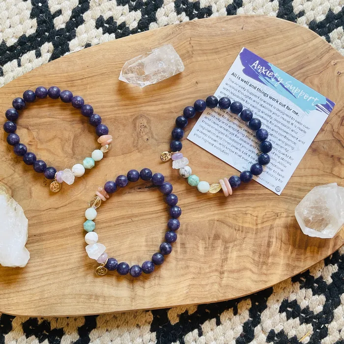 Bracelets Sarah Belle Anxiety Support Stacking Bracelet
