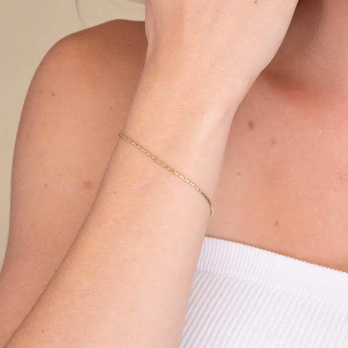 Camile Stone Bracelets Unisex Trace Chain Bracelet