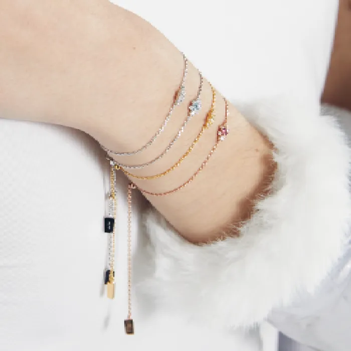 Pink Tourmaline Nova Bracelet acemijewelry Bracelets