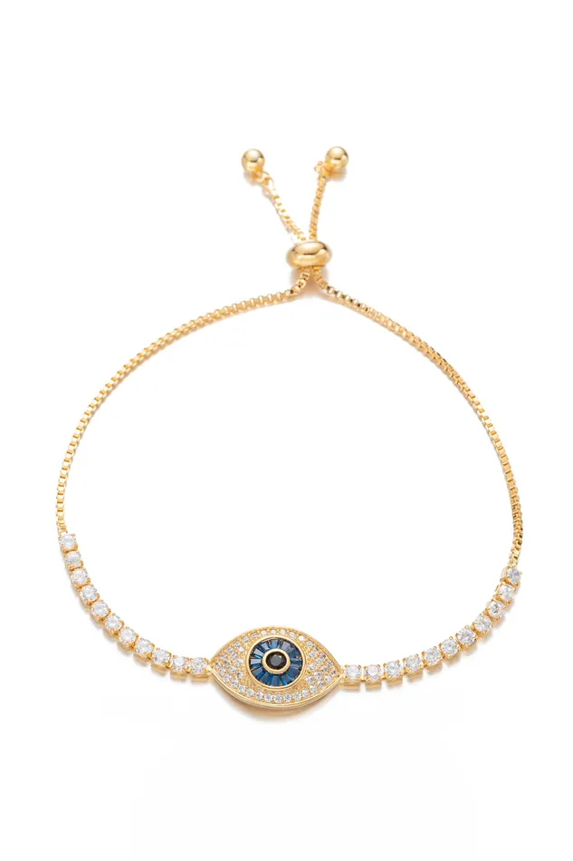 Bracelets Eye Candy LA Blue Eye Bracelet
