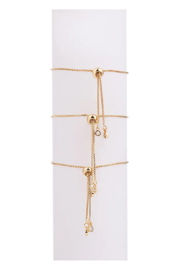 Bracelets Eye Candy LA Yin Yang Hamsa Eye Bracelet Set