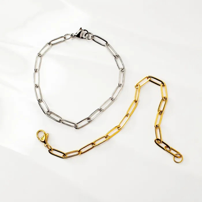 Bracelets Grayling Waterproof Mila Paperclip Chain Bracelet