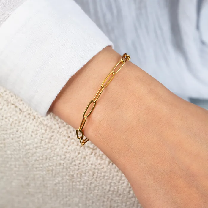 Bracelets Grayling Waterproof Mila Paperclip Chain Bracelet