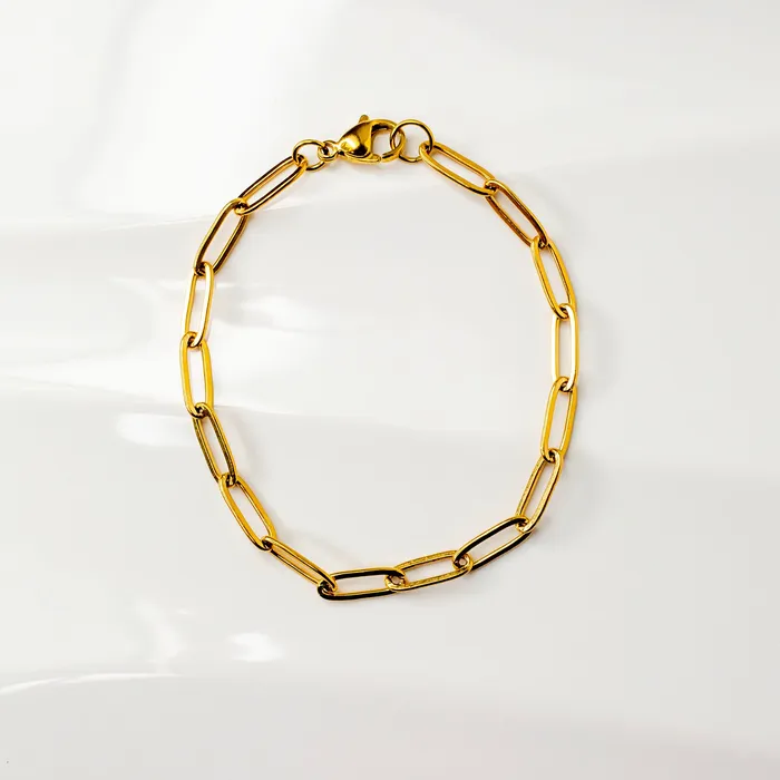 Bracelets Grayling Waterproof Mila Paperclip Chain Bracelet