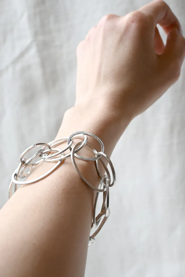 Bracelets Nancy Deal Silver Link Bracelet