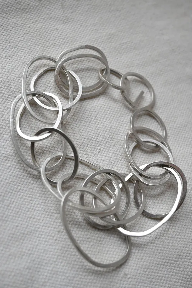 Bracelets Nancy Deal Silver Link Bracelet