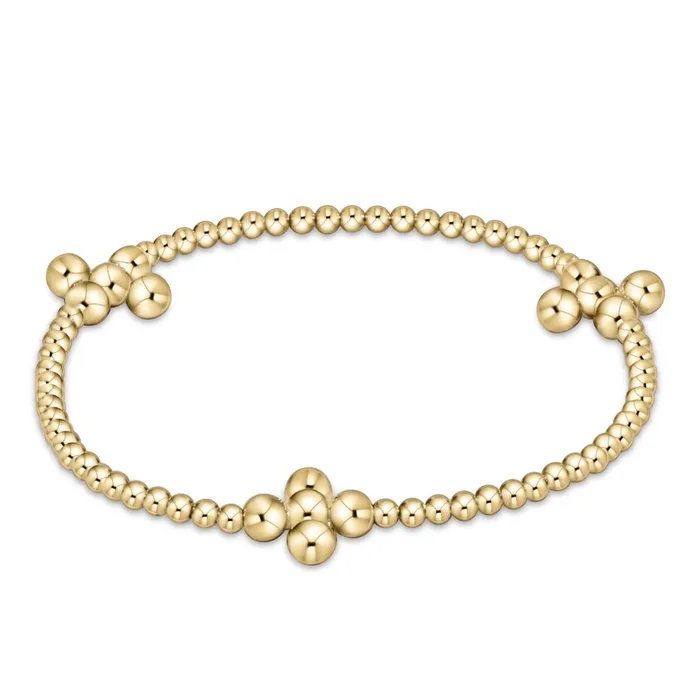 enewton Bracelets Signature Cross Gold Pattern 25mm Bracelet Classic Beaded Signature Cross Gold 4mm Bead Gold enewton Bracelets Signature Cross Gold Pattern 25mm Bracelet Classic Beaded Signature Cross Gold 4mm Bead Gold