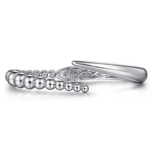 GABRIEL CO Bracelets Gabriel Sterling Silver 625 Solid Hinged Cuff Fashion Bracelet GABRIEL CO Bracelets Gabriel Sterling Silver 625 Solid Hinged Cuff Fashion Bracelet