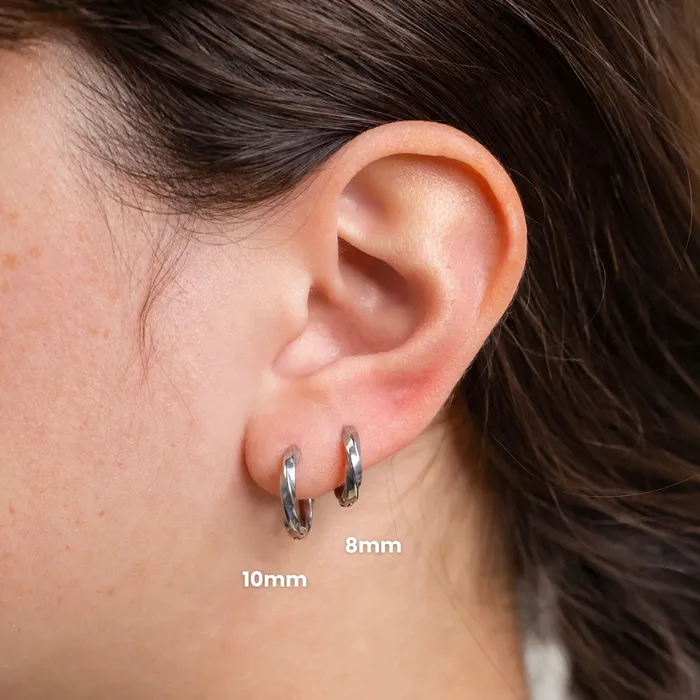 Grayling Earrings Ojai Twisted Locking Sleeper Huggie Earrings Pair
