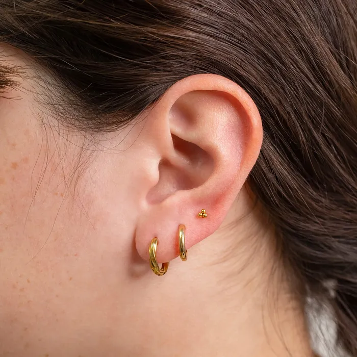 Grayling Earrings Ojai Twisted Locking Sleeper Huggie Earrings Pair