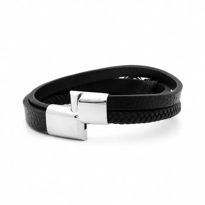 Infinity Multilayer Leather Bracelet Glitters Bracelets