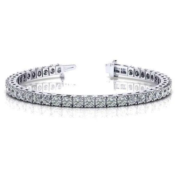 Izakov Diamonds Fine Jewelry Bracelets 14K Gold Classic Natural Diamond Tennis Bracelet Izakov Diamonds Fine Jewelry Bracelets 14K Gold Classic Natural Diamond Tennis Bracelet