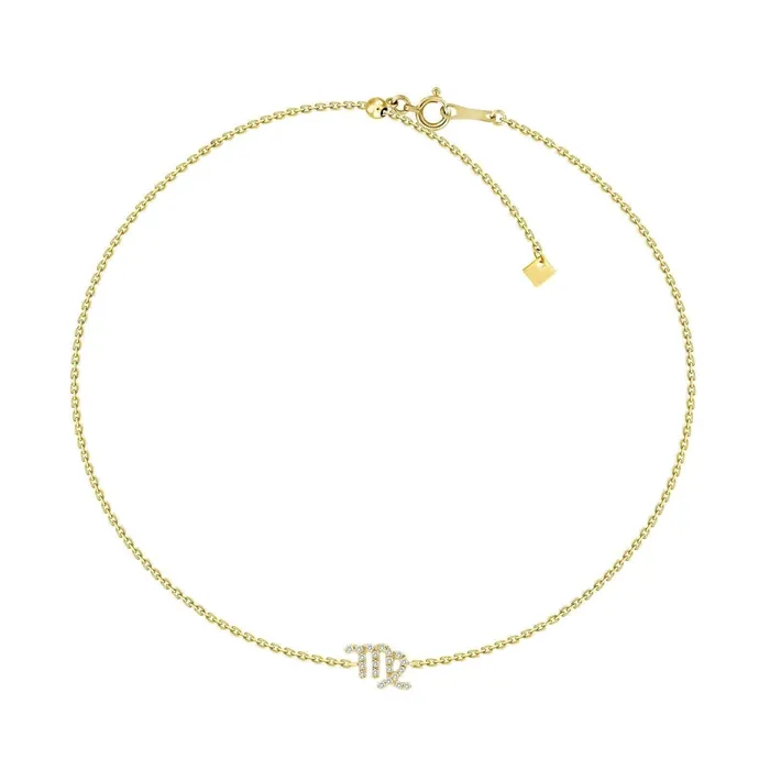 Izakov Diamonds Fine Jewelry Bracelets 18K Gold Zodiac Sign Diamond Bracelet Izakov Diamonds Fine Jewelry Bracelets 18K Gold Zodiac Sign Diamond Bracelet