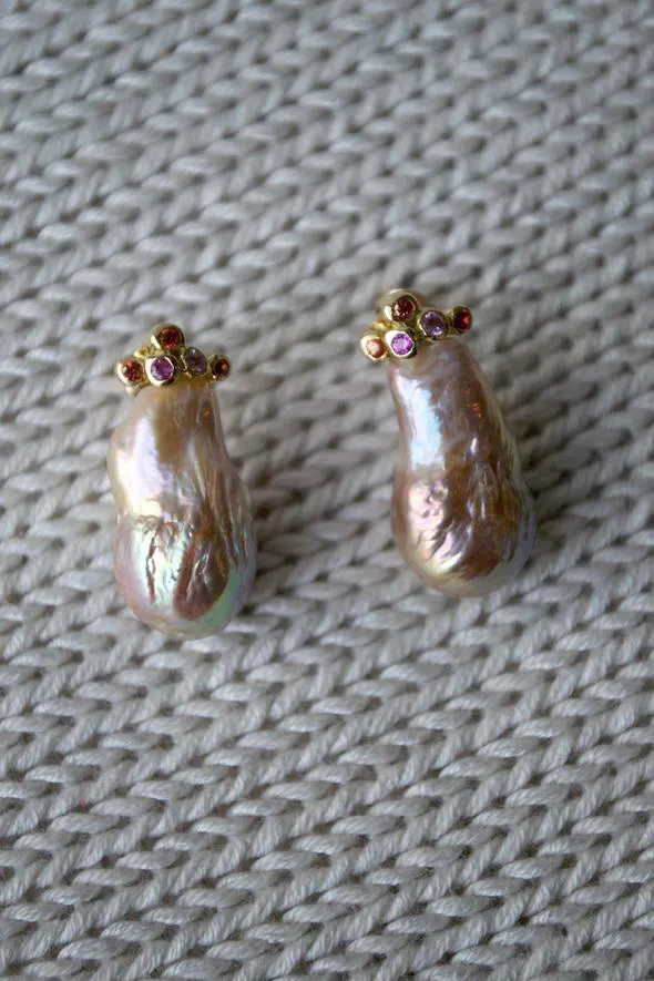 Kimberlin Brown Earrings Crowned Kasumi Earrings