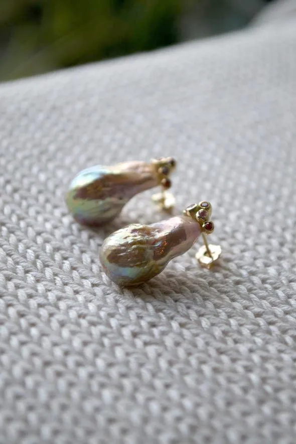 Kimberlin Brown Earrings Crowned Kasumi Earrings