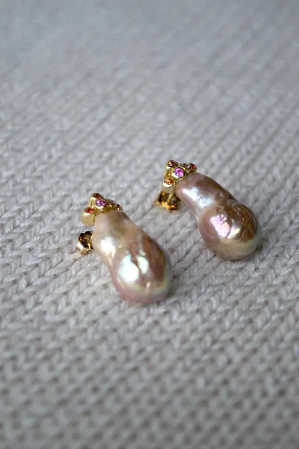 Kimberlin Brown Earrings Crowned Kasumi Earrings