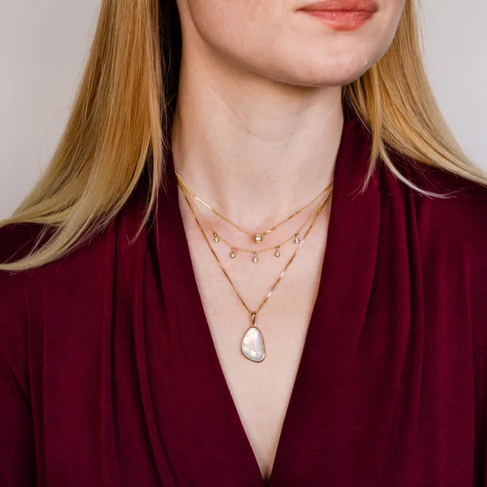 Necklaces Gold Borealis Necklace Corey Egan