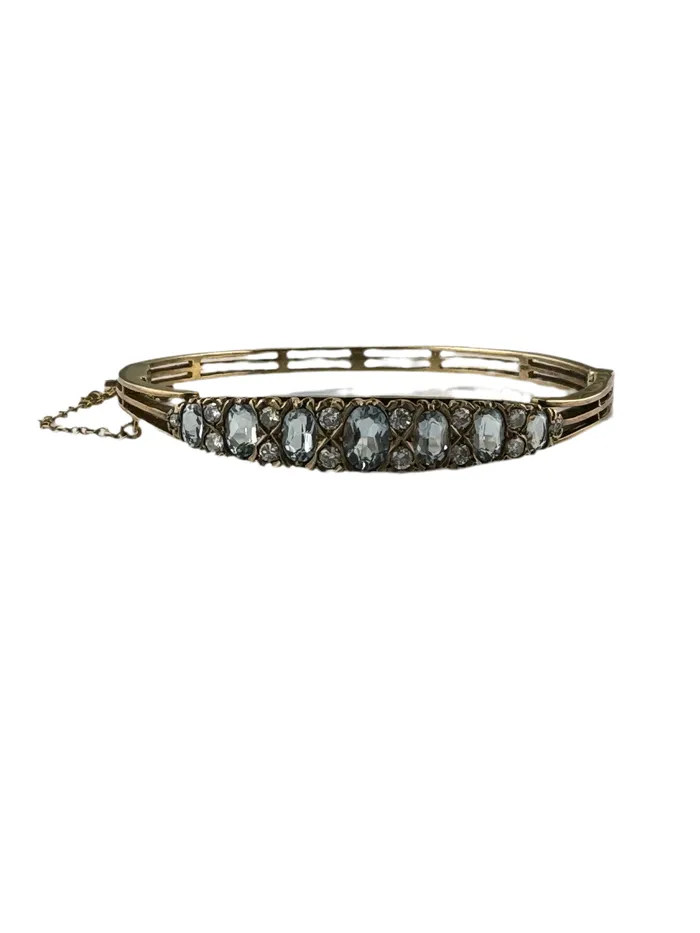 Somerset Aquamarine Bracelet AntiqueEstate Bracelets
