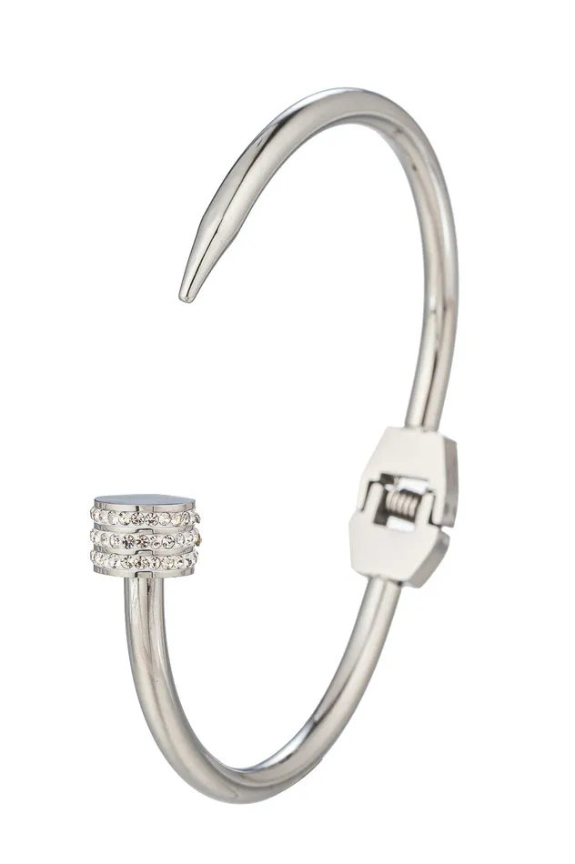 Spike Nail Cuff Bracelet Eye Candy LA Bracelets