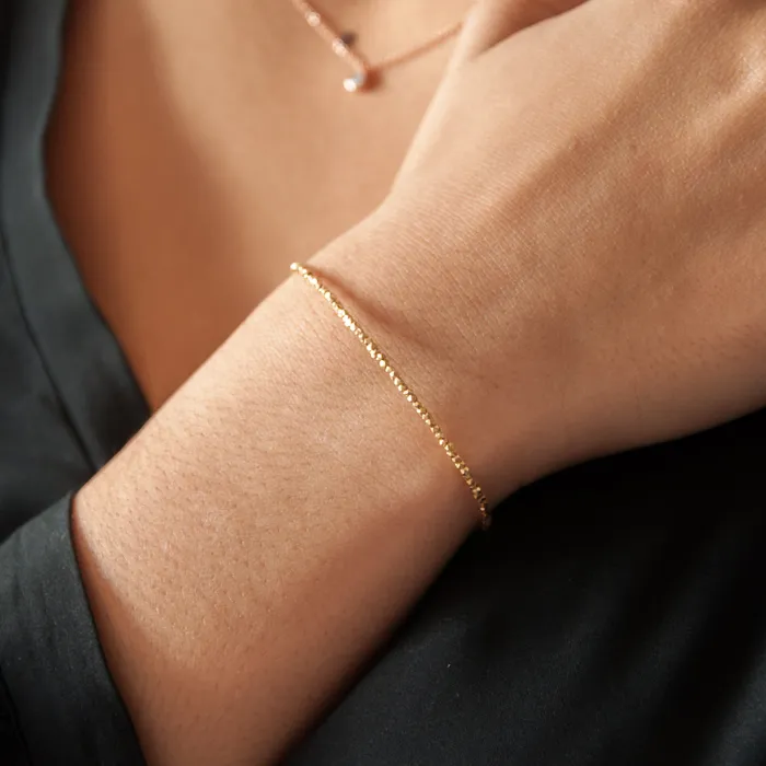 Vivien Frank Bracelets Rose Gold Essential bead bracelet
