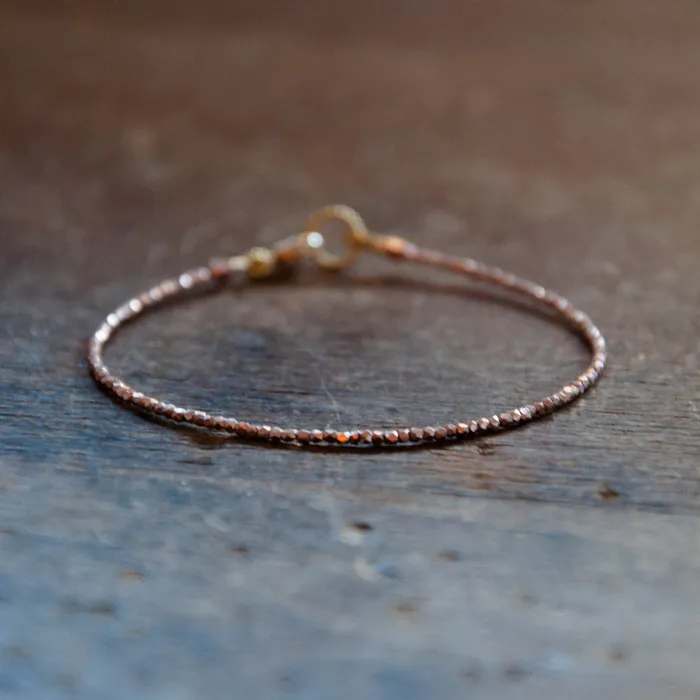 Vivien Frank Bracelets Rose Gold Essential bead bracelet