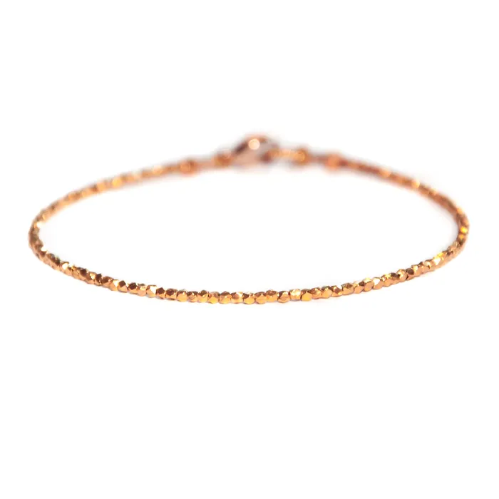 Vivien Frank Bracelets Rose Gold Essential bead bracelet