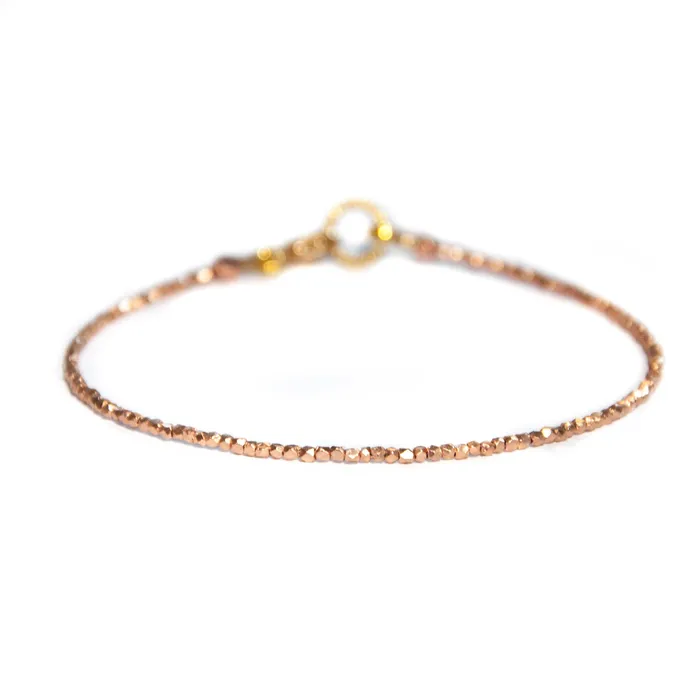 Vivien Frank Bracelets Rose Gold Essential bead bracelet