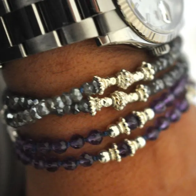 Vivien Frank Labradorite gemstone bracelet Bracelets